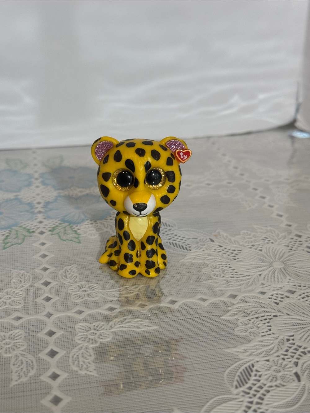 TY MINI BEANIE BOOS SPECKLES LEOPARD BIG CAT VINYL 2" MYSTERY FIGURE SERIES 3